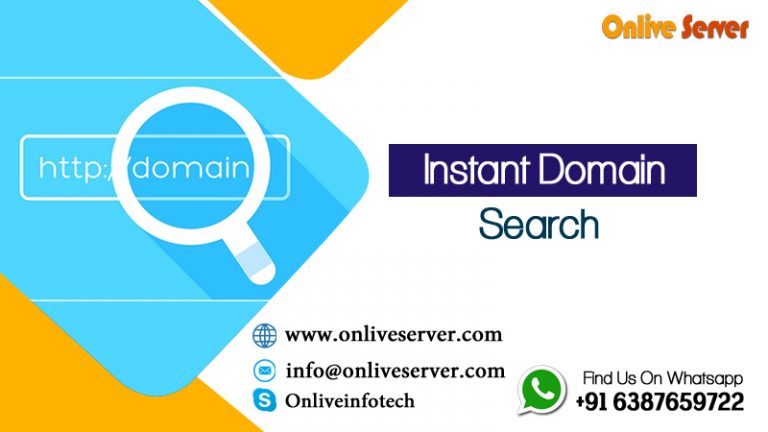 Acknowledge the Gravitas of Instant Domain Search Name in Online Business